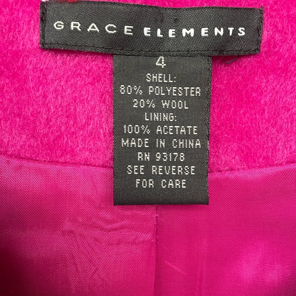 Vibrant one-button jacket - Picture 3 of 12